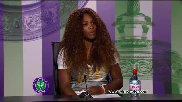 Watch Serena Williams third round Wimbledon 2013 press conference Video