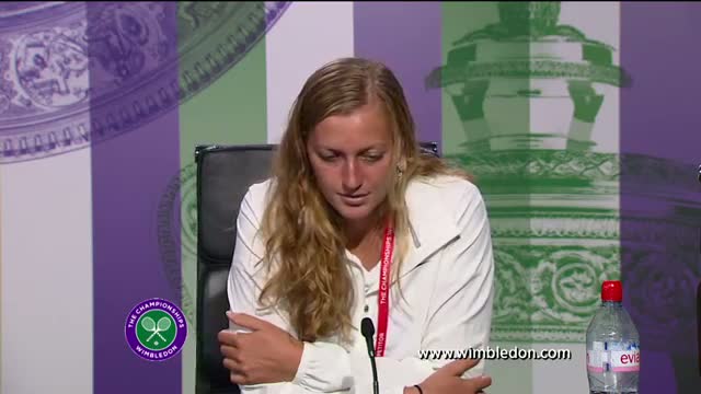 Watch Petra Kvitova fourth round Wimbledon 2013 press conference Video