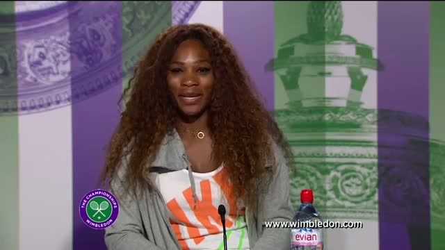Watch Serena Williams fourth round Wimbledon 2013 press conference Video