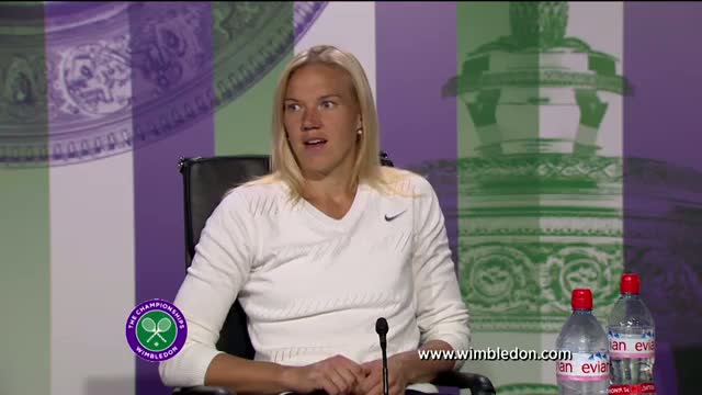 Watch Kaia Kanepi on quarter-final loss to Sabine Lisicki at Wimbledon 2013 Video
