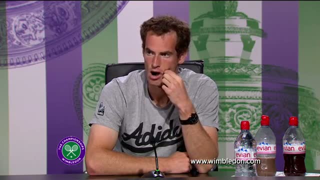 Watch Andy Murray moves into quarter-finals at Wimbledon 2013 Video