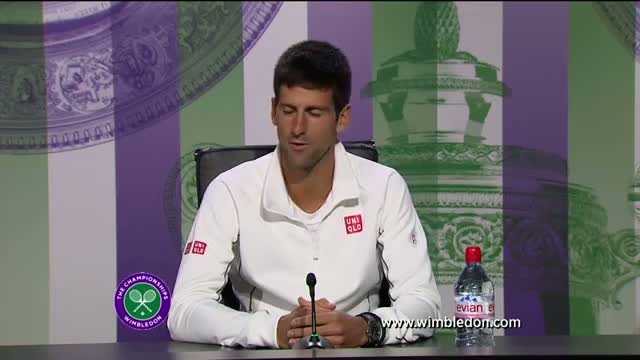Watch Novak Djokovic moves a step closer to second Wimbledon title Video