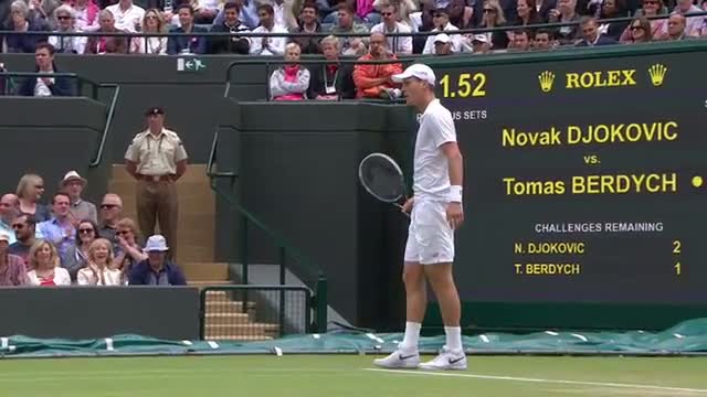 Watch Incredible flexibility from Novak Djokovic as he does the splits Video
