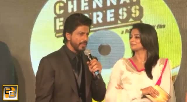 Watch Shahrukh Khan & Deepika launch Chennai Express MUSIC Video