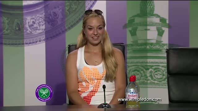 Watch Sabine Lisicki pre-final press conference at Wimbledon 2013 Video