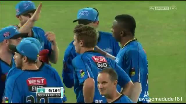 Watch Kieron Pollard: Funniest Run-Out in Cricket History!! - BBL Video