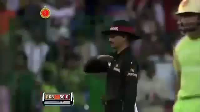 Watch Chris Gayle 37 runs in 1 Over Video