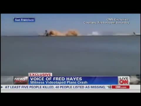 Watch Exclusive New Video Of Plane Crash San Francisco Shows Moment Of The Impact Video