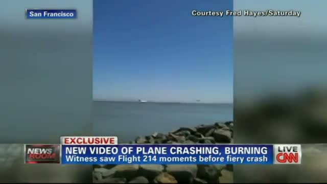 Watch Plane Crash - Boeing 777 San Francisco - Asiana Flight 214 - 7/6/13 final seconds Video
