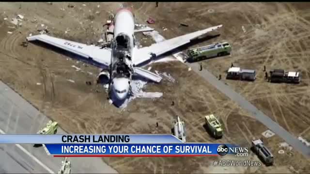 Watch Life-Saving Statistics to Surviving a Plane Crash Video