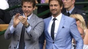 Watch Gerard Butler Is Bradley Cooper's Third Wheel At Wimbledon Video