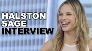 Watch Halston Sage Talks 'Grown Ups 2' & Kissing Zac Efron Video