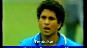 Watch 16 Year old Sachin Tendulkar destroys Sir Richard Hadlee Video
