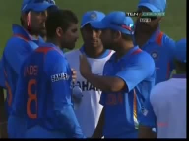 Watch Suresh Raina vs Ravindra Jadeja clash over dropped catch Tri-series Video
