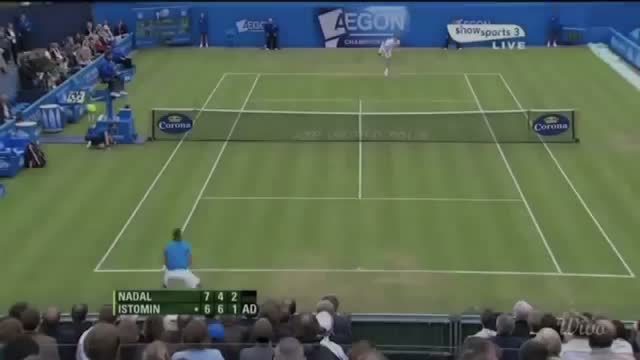 Watch Rafael Nadal Top 10 Banana Shot Video