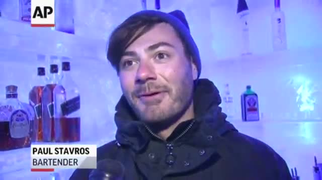 Watch Ice Bar Opens As New York City Swelters Video