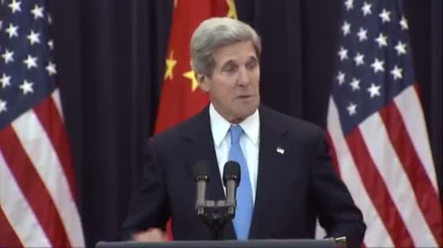 Watch Tearful John Kerry Says Wife Is Improving Video