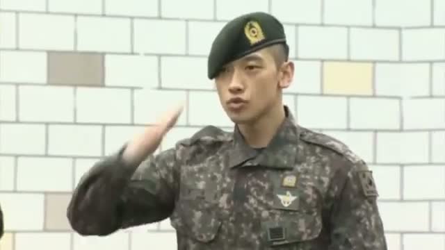 Watch South Korean pop star Rain ends military service Video