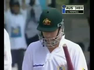 Watch Steve Waugh Out handling the Ball Video