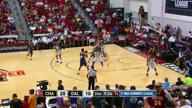 Watch NBA: Cody Zeller Notches a Double Double in Vegas Video