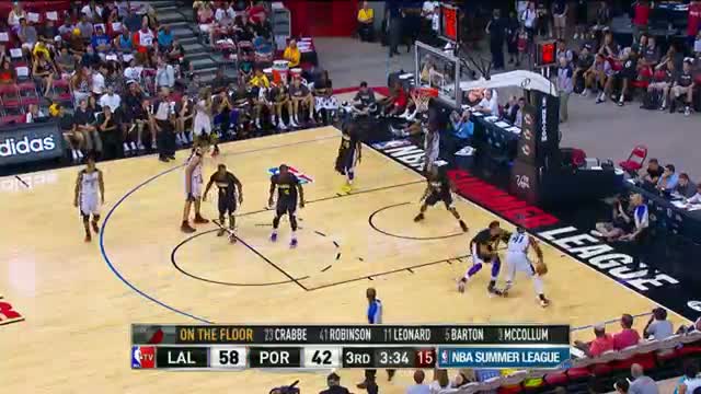 Watch NBA: Los Angeles Lakers vs Portland Trailblazers Summer League Recap  Video