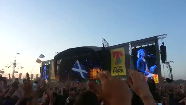 Watch The Killers - Somebody Told Me - T in the Park 2013 Video