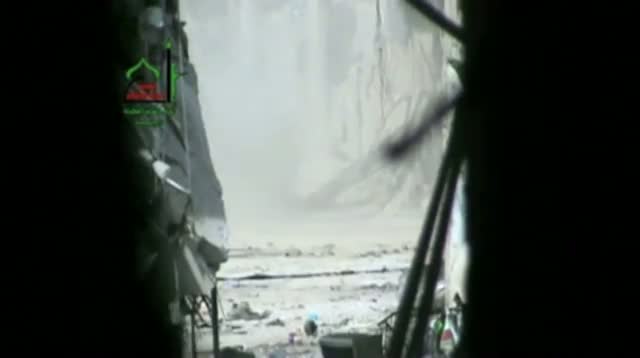Watch Shelling in Syria As Food Aid Arrives Video
