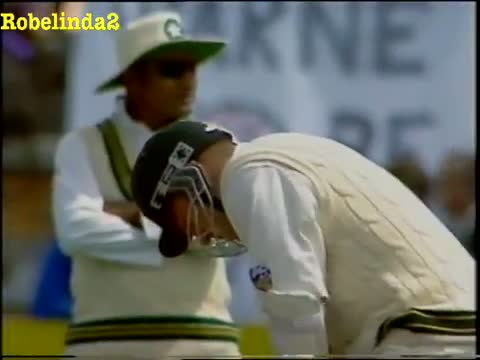 Watch WASIM AKRAM greatest over 1995 - Michael Slater has no clue! Video