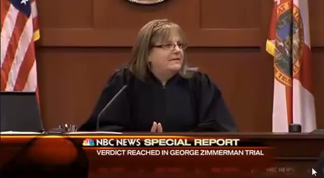 Watch George Zimmerman NOT GUILTY Verdict!! [FULL] Video