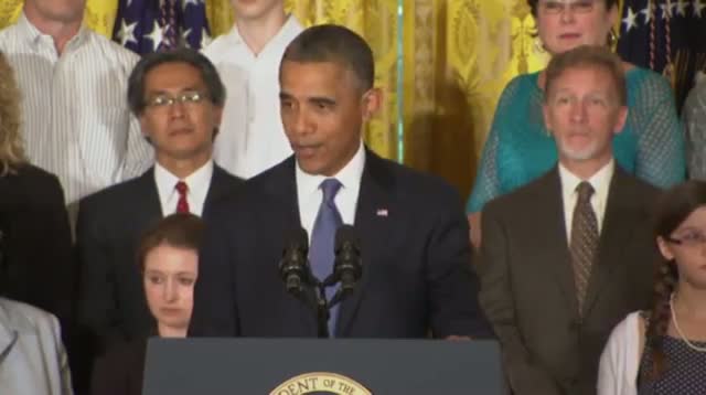 Watch Obama Promotes Health Care Law Successes Video