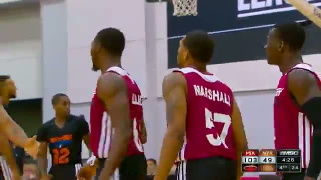 Watch NBA: Anthony Marshall Throws It Down against the Knicks Video