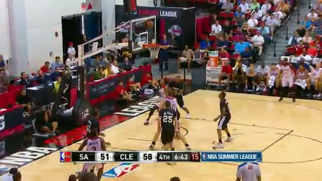 Watch NBA: San Antonio Spurs vs Cleveland Cavaliers Summer League Recap Video