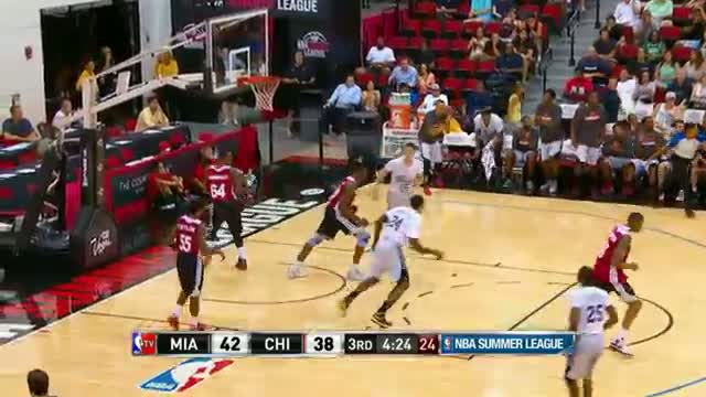 Watch NBA: Miami Heat vs Chicago Bulls Summer League Recap Video
