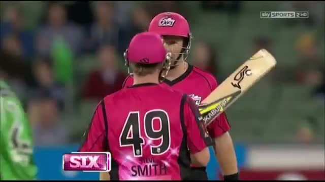 Watch Dominic Thornely hits Malinga for 6! Video