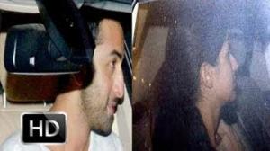 Watch Ranbir Kapoor & Katrina Kaif Caught Together Watching Lootera Video