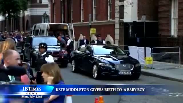 Watch Royal Baby Born: Kate Middleton Gives Birth to Son Video