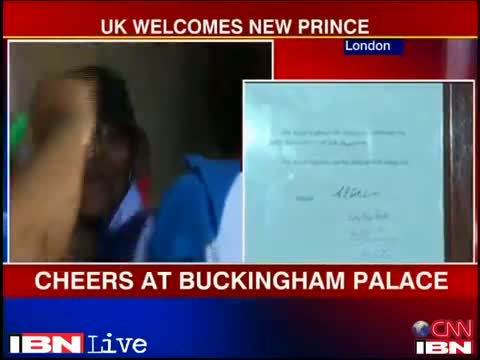 Watch People celebrate the Birth of Royal Baby Video