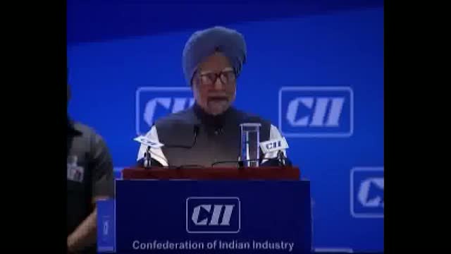Watch Prime Minister Dr Manmohan Singh's address at CII 03/04/12 Video