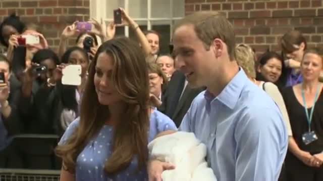 Watch Will, Kate and New Prince Go Home Video