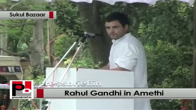 Watch Rahul Gandhi in Amethi informs about proposed Food Park in the constituency Video