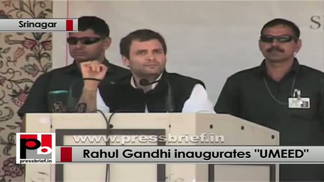 Watch Rahul Gandhi in Srinagar (J&K): SHG boosted the confidence of women Video