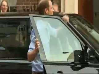 Watch BREAKING: Prince William Drives Kate and Royal Baby Home from St. Mary Hospital Video