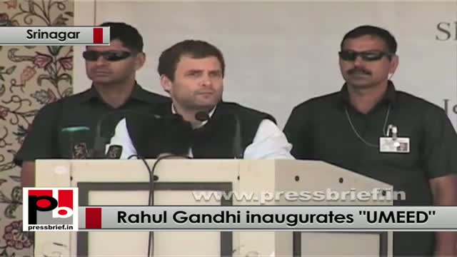 Watch Rahul Gandhi in Srinagar (J&K): Empowering women is must for development Video