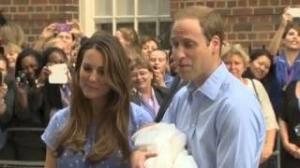Watch First Appearance of the Royal Baby with Kate and Prince William Video