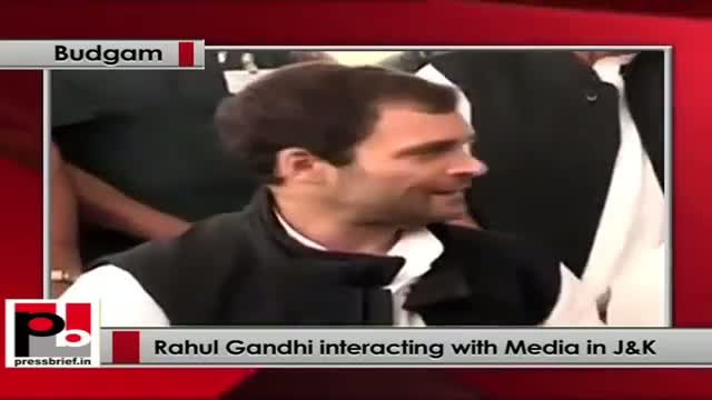 Watch Rahul Gandhi talks about Congress-NC coalition Govt in Jammu & Kashmir Video