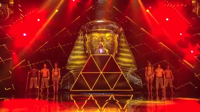 Watch Special Head - Monk Levitates Above a Pyramid and Disappears - America's Got Talent 2013 Video