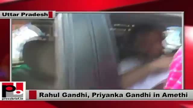 Watch Rahul Gandhi with Priyanka in Amethi to strengthen organization Video