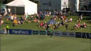 Watch Cricket, Incredible catch assist on boundary. Video