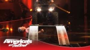 Watch Brad Byers - Performer Lays on Bed of Nails While an ATV Runs Over Him - America's Got Talent 2013 Video