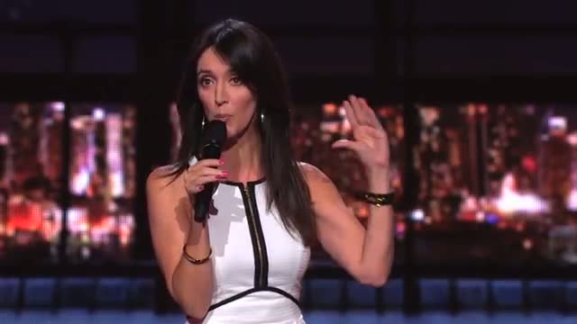 Watch Angela Hoover - Celebrity Impressionist Mocks Christina Aguilera & Heidi Klum - America's Got Talent Video